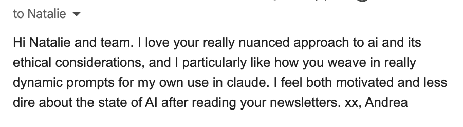 Newsletter 50 testimonial 7